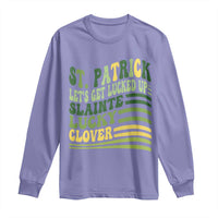 Lets Get Lucked Up Long Sleeve Shirt Funny St Patricks Day
