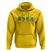 Just A Lucky Goose Hoodie Funny St Patricks Day Irish Gift