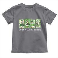 Just A Lucky Goose Toddler T Shirt Funny Irish Crew St Patricks Day