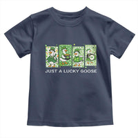 Just A Lucky Goose Toddler T Shirt Funny Irish Crew St Patricks Day