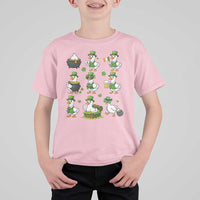 St Patricks Day Goose Crew Irish Celebration T Shirt For Kid