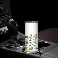 St Patricks Day Goose Crew Irish Celebration Skinny Tumbler