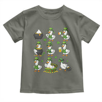 St Patricks Day Goose Crew Irish Celebration Toddler T Shirt