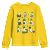 St Patricks Day Goose Crew Irish Celebration Youth Sweatshirt