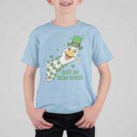 Just An Irish Goose T Shirt For Kid Funny St Patricks Day