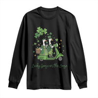 Lucky Goose On The Loose Long Sleeve Shirt St Patricks Day Irish Pride