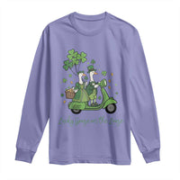 Lucky Goose On The Loose Long Sleeve Shirt St Patricks Day Irish Pride