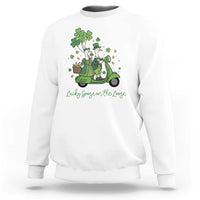 Lucky Goose On The Loose Sweatshirt St Patricks Day Irish Pride
