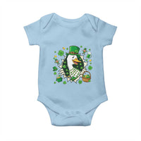 Funny Silly Irish Goose Baby Onesie St Patricks Day Celebration