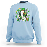 Funny Silly Irish Goose Sweatshirt St Patricks Day Celebration
