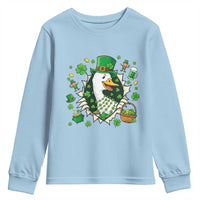 Funny Silly Irish Goose Youth Sweatshirt St Patricks Day Celebration