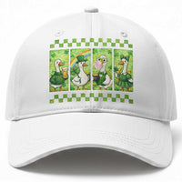 Funny Silly Irish Goose Baseball Cap St Patricks Day Goose Lover Gift