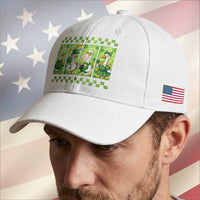 Funny Silly Irish Goose Baseball Cap St Patricks Day Goose Lover Gift