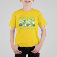 Funny Silly Irish Goose T Shirt For Kid St Patricks Day Goose Lover Gift