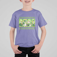 Funny Silly Irish Goose T Shirt For Kid St Patricks Day Goose Lover Gift
