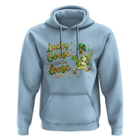 Retro Clover Duck Hoodie Lucky Goose On The Loose