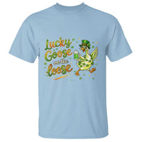 Retro Clover Duck T Shirt Lucky Goose On The Loose