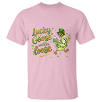 Retro Clover Duck T Shirt Lucky Goose On The Loose