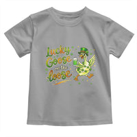 Retro Clover Duck Toddler T Shirt Lucky Goose On The Loose