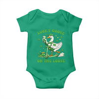 Funny Irish Goose Lover Baby Onesie Lucky Goose On The Loose