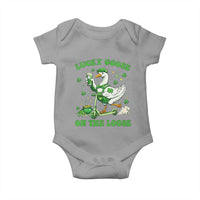 Funny Irish Goose Lover Baby Onesie Lucky Goose On The Loose