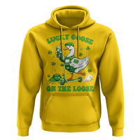Funny Irish Goose Lover Hoodie Lucky Goose On The Loose