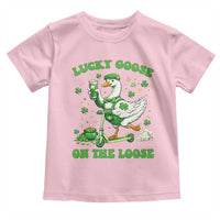 Funny Irish Goose Lover Toddler T Shirt Lucky Goose On The Loose