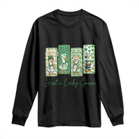 Just A Lucky Goose Nurse Long Sleeve Shirt St Patricks Day Gift