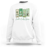 Just A Lucky Goose Nurse Sweatshirt St Patricks Day Gift