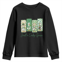 Just A Lucky Goose Nurse Youth Sweatshirt St Patricks Day Gift