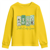 Just A Lucky Goose Nurse Youth Sweatshirt St Patricks Day Gift
