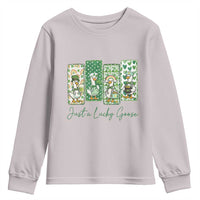 Just A Lucky Goose Nurse Youth Sweatshirt St Patricks Day Gift