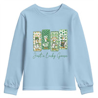 Just A Lucky Goose Nurse Youth Sweatshirt St Patricks Day Gift