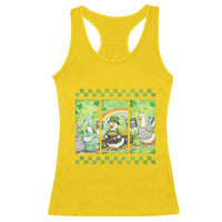 Funny Goose Radiologic Technologist Racerback Tank Top St Patricks Day Gift