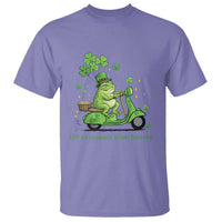 Funny Irish Frog Off To Commit Foolery T Shirt St Patricks Day Gift