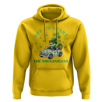 Off To Start The Shenanigans Hoodie St Patricks Day Frog