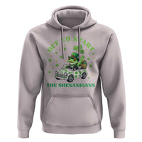 Off To Start The Shenanigans Hoodie St Patricks Day Frog