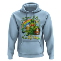 Funny Kiss Me I Am Lucky Hoodie St Patricks Day Frog