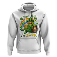 Funny Kiss Me I Am Lucky Hoodie St Patricks Day Frog