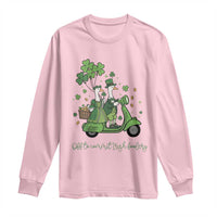 Funny Silly Irish Goose Long Sleeve Shirt Off To Commit Irish Foolery