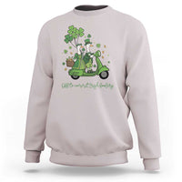 Funny Silly Irish Goose Sweatshirt Off To Commit Irish Foolery