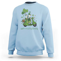 Funny Silly Irish Goose Sweatshirt Off To Commit Irish Foolery