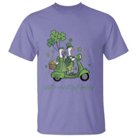 Funny Silly Irish Goose T Shirt Off To Commit Irish Foolery