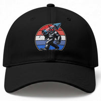 Funny Patriotic Mothman Baseball Cap West Virginia Cryptid Lover Gift