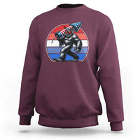 Funny Patriotic Mothman Sweatshirt West Virginia Cryptid Lover Gift