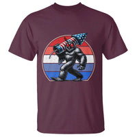 Funny Patriotic Mothman T Shirt West Virginia Cryptid Lover Gift