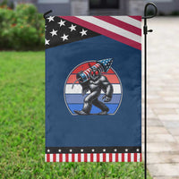 Funny Patriotic Mothman Garden Flag West Virginia Cryptid Lover Gift