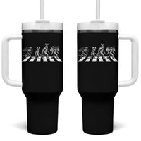 Funny Easter Cryptid Walk Tumbler With Handle Bigfoot Mothman Jersey Devil Chupacabra