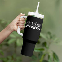 Funny Easter Cryptid Walk Tumbler With Handle Bigfoot Mothman Jersey Devil Chupacabra