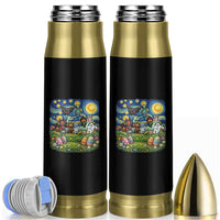 Funny Cryptid Starry Night Easter Bullet Tumbler Monster Lover Gift